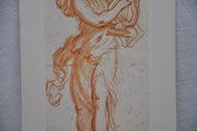 Fragonard "Calliope" Heritage Publications Art Print Poster 8 x 15   - TvMovieCards.com