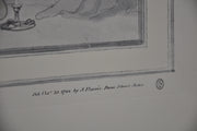 T Rowlandson "Four o'clock in the City" Lithograph Etching Print 16" x 18.5"   - TvMovieCards.com