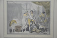 T Rowlandson "Four o'clock in the Country" Lithograph Etching Print 16" x 18.5"   - TvMovieCards.com