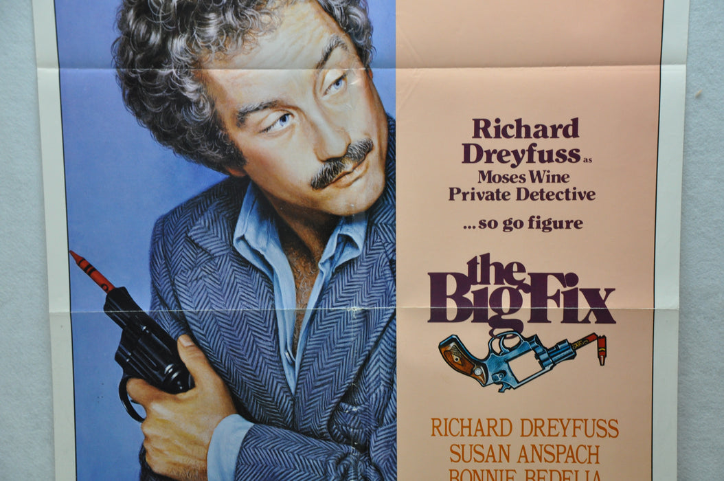 1978 The Big Fix Original 1SH Movie Poster 27 x 41 Richard Dreyfuss, Susan Anspa   - TvMovieCards.com