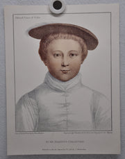Hans Holbien "Edward Prince of Wales" Art Print Poster 9 x 12   - TvMovieCards.com