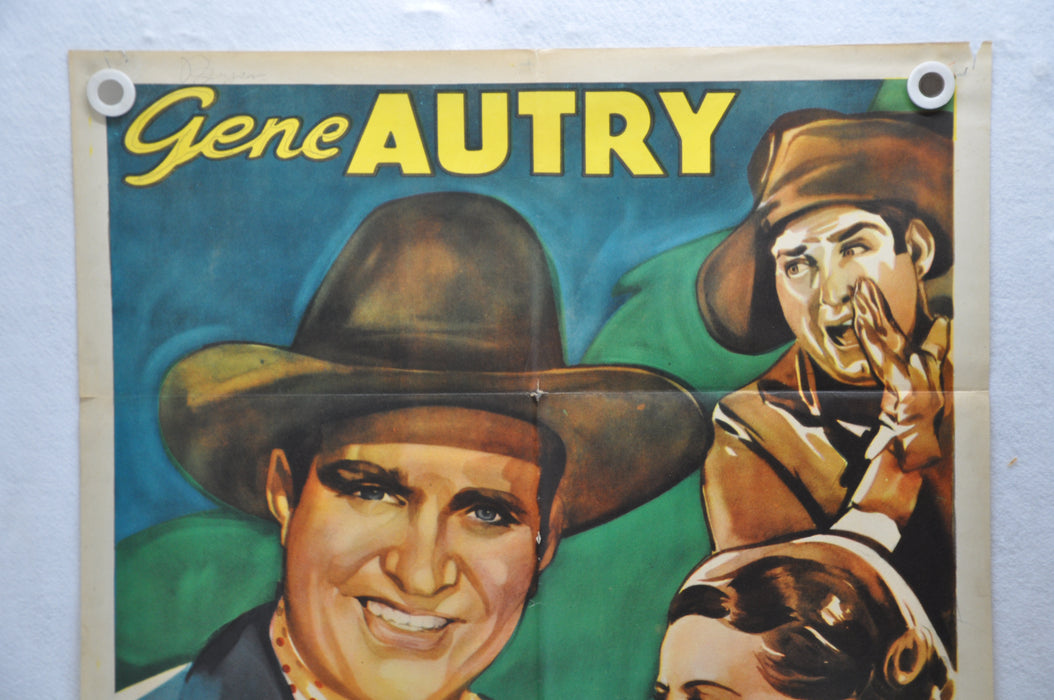 Red River Valley Original 1SH Movie Poster 27 x 41  Gene Autry, Smiley Burnette,   - TvMovieCards.com