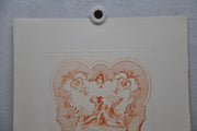 Auguste Pequegnot Etching After Antoine Watteau Plate 3 Lithograph Print 15 x 19   - TvMovieCards.com