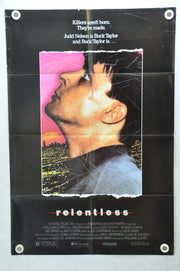 1989 Relentless Original 1SH Movie Poster 27 x 41 Judd Nelson Robert Loggia   - TvMovieCards.com