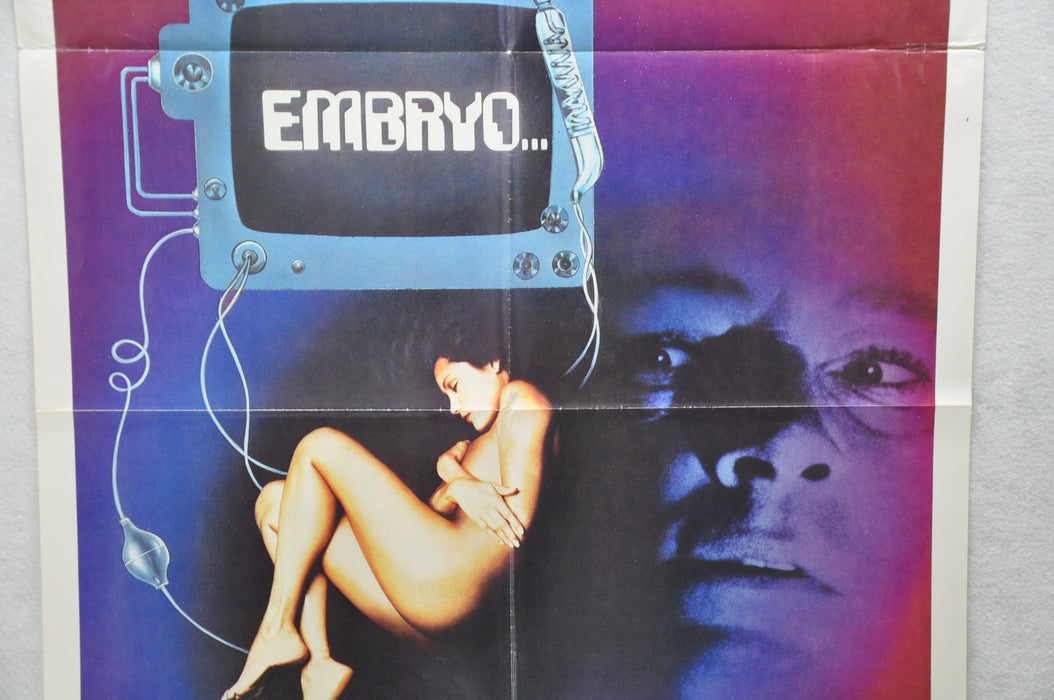1976 Embryo Original 1SH Movie Poster 27 x 41 Rock Hudson Barbara Carrera   - TvMovieCards.com