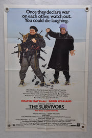 1983 The Survivors Original 1SH Movie Poster 27 x 41 Walter Matthau Jerry Reed   - TvMovieCards.com