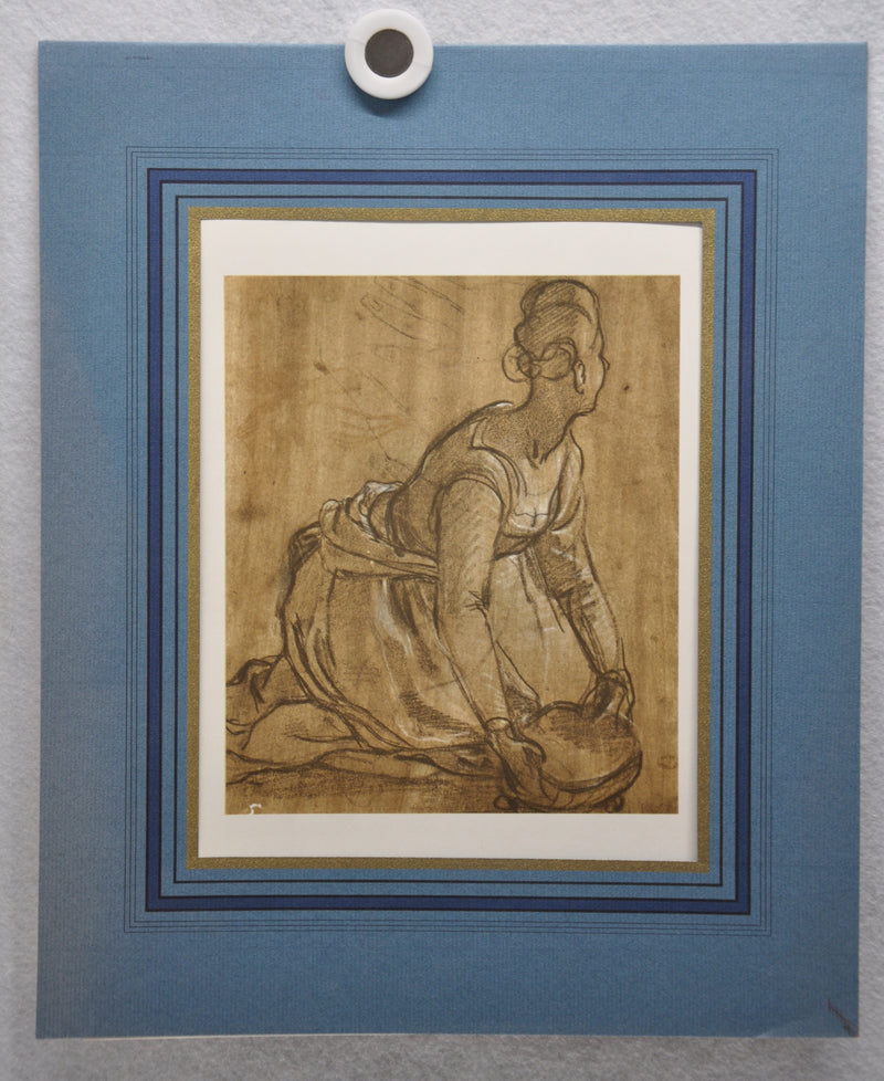 Jacopo da Empoli "Bildnis Einer Unbekannten Frau" Art Print Poster 11 x 15   - TvMovieCards.com