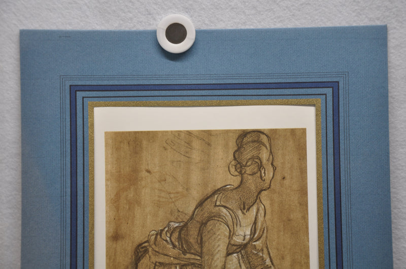 Jacopo da Empoli "Bildnis Einer Unbekannten Frau" Art Print Poster 11 x 15   - TvMovieCards.com