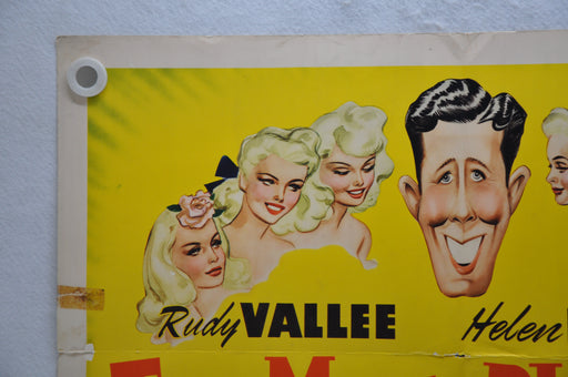 Too Many Blondes 1941 Original Half Sheet Movie Poster Rudy Vallee Helen Parrish   - TvMovieCards.com