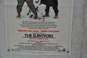 1983 The Survivors Original 1SH Movie Poster 27 x 41 Walter Matthau Jerry Reed   - TvMovieCards.com