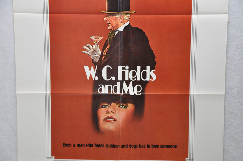 1976 W.C. Fields and Me Original 1SH Movie Poster 27 x 41 Rod Steiger Perrine   - TvMovieCards.com