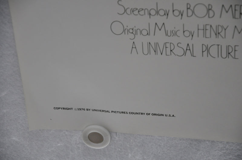 1976 W.C. Fields and Me Original 1SH Movie Poster 27 x 41 Rod Steiger Perrine   - TvMovieCards.com