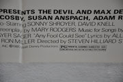 1981 The Devil & Max Devlin Original 1SH Movie Poster 27 x 41 Elliott Gould   - TvMovieCards.com