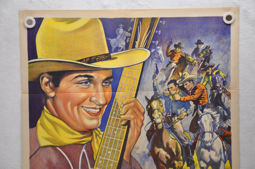 1945 Man from Music Mountain Original 1SH Movie Poster Gene Autry Carol Hughes   - TvMovieCards.com