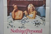 1980 Nothing Personal Original 1SH Movie Poster 27 x 41 Donald Sutherland, Suzan   - TvMovieCards.com
