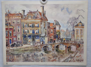 H. Bogman "Smids-water 's-Gravenhage" Art Print Poster 13 x 17   - TvMovieCards.com