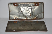 1969 Illinois License Plate Pair 4 Digit #7254 Passenger Car Tag YOM Rat Rod   - TvMovieCards.com