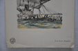 Paul Bach "Zeppelin" Lithograph Art Print 13 x 16   - TvMovieCards.com