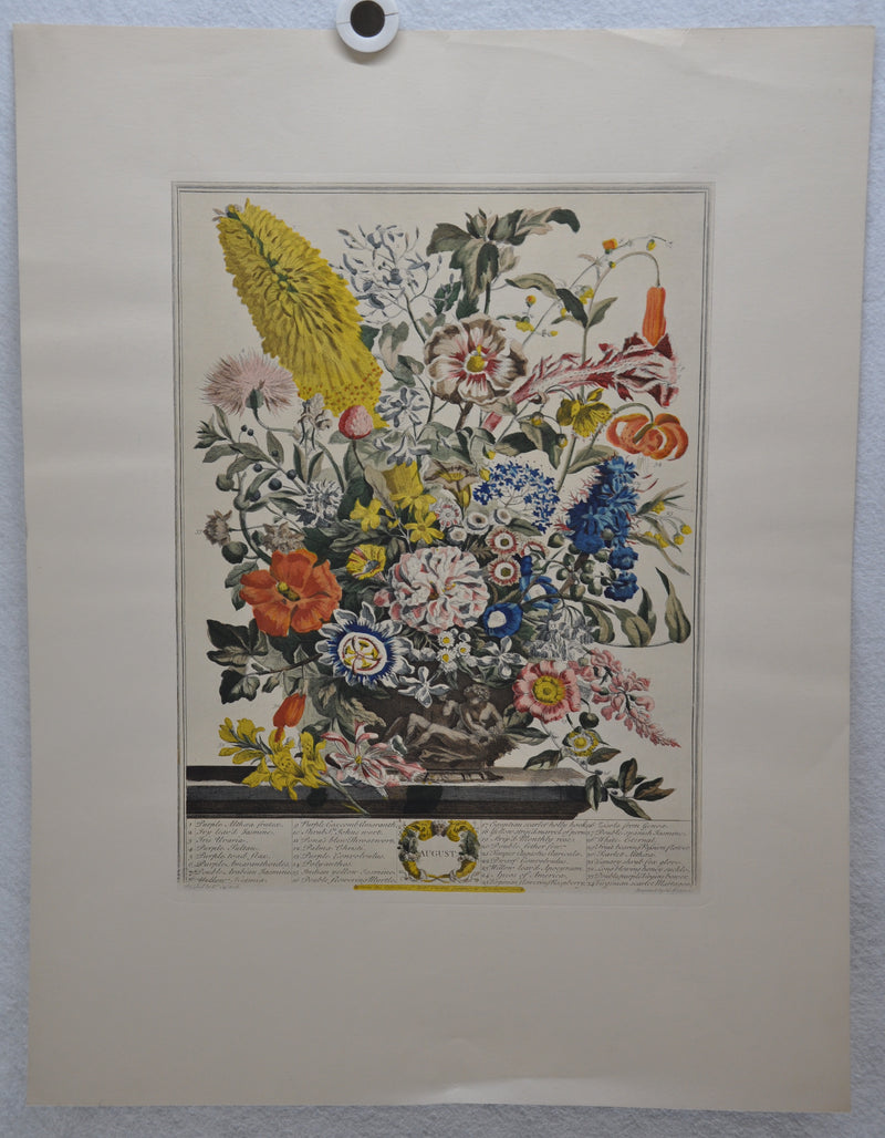 Rob Furber Gardiner of Kensington "August" Lithograph Art Print 18 x 24   - TvMovieCards.com
