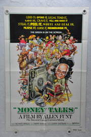 1972 Money Talks Original 1SH Movie Poster 27 x 41 Muhammad Ali, David McHarris,   - TvMovieCards.com