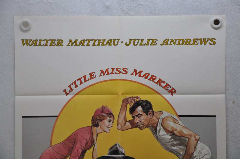 1980 Little Miss Marker Original 1SH Movie Poster 27 x 41 Matthau Julie Andrews   - TvMovieCards.com