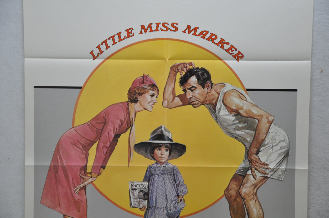 1980 Little Miss Marker Original 1SH Movie Poster 27 x 41 Matthau Julie Andrews   - TvMovieCards.com