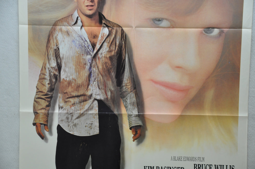 1987 Blind Date Original 1SH Movie Poster 27 x 41 Kim Basinger Bruce Willis   - TvMovieCards.com