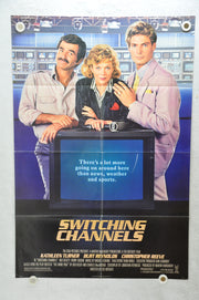 1988 Switching Channels Original 1SH Movie Poster 27 x 41 Kathleen Turner   - TvMovieCards.com