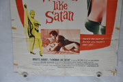 1959 A Woman Like Satan Original 1SH Movie Poster Brigitte Bardot Antonio Vilar   - TvMovieCards.com