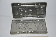 1977 Illinois License Plate Pair #BF 5951 Passenger Car Original Tag YOM Rat Rod   - TvMovieCards.com