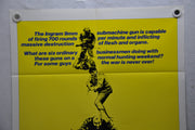 1976 Shoot Original 1SH Movie Poster 27 x 41 Cliff Robertson, Ernest Borgnine   - TvMovieCards.com