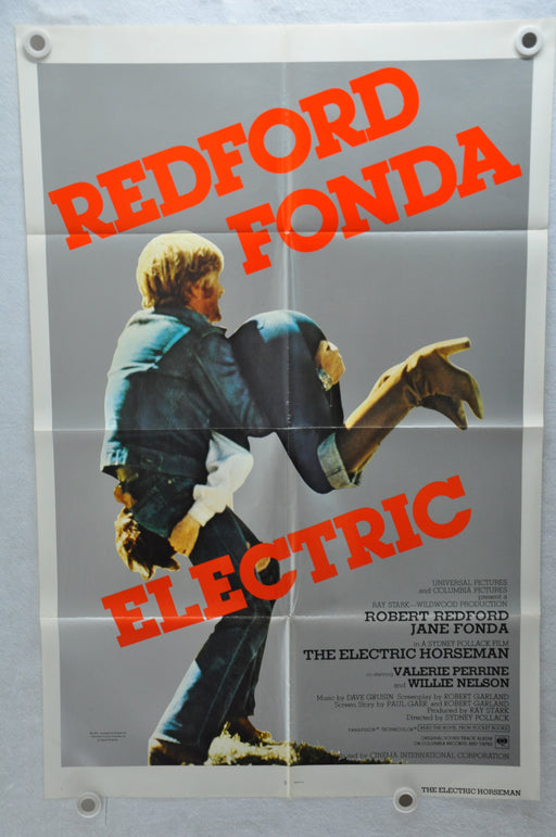1979 The Electric Horseman Original 1SH Movie Poster 27 x 41 Robert Redford   - TvMovieCards.com