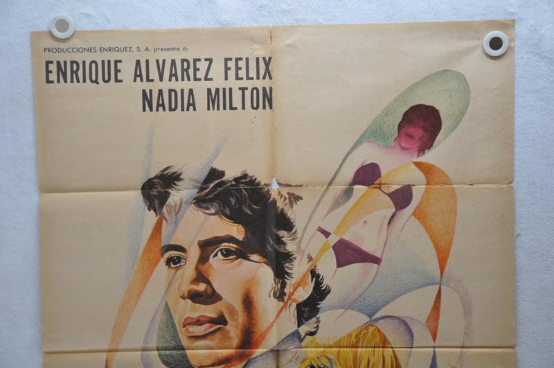 1975 Laberinto de Pasiones Original 1SH Movie Poster Enrique Álvarez Félix   - TvMovieCards.com