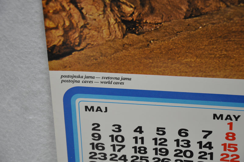 Yugoslavia Airlines Olympics Travel Poster JAT June 1983 Calendar 26" x 38"   - TvMovieCards.com