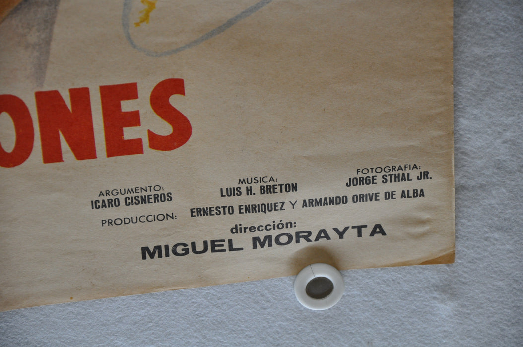 1975 Laberinto de Pasiones Original 1SH Movie Poster Enrique Álvarez Félix   - TvMovieCards.com