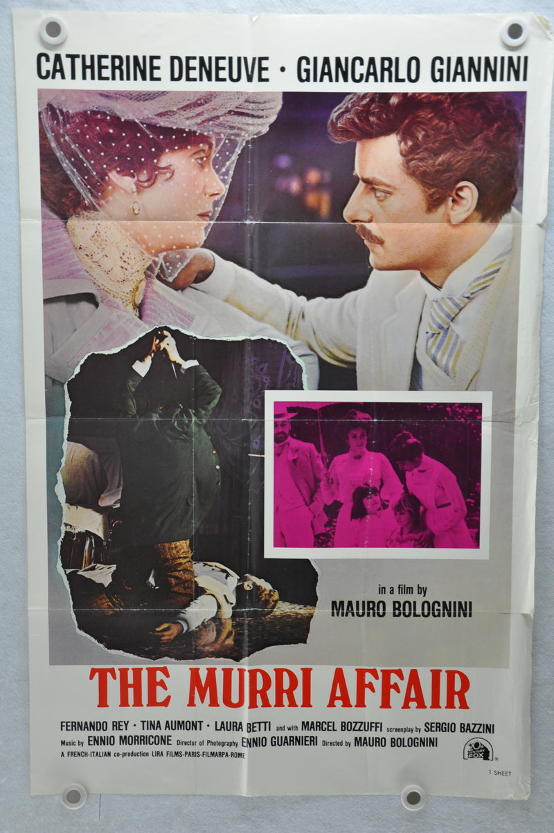 1974 The Murri Affair Original 1SH Movie Poster 27 x 41 Catherine Deneuve   - TvMovieCards.com