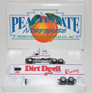 Peachstate Motor Sports Kenny Wallace #36 Dirt Devil Drop Bed Trailer Truck   - TvMovieCards.com