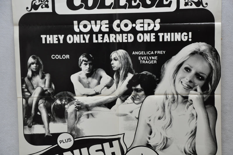 1973 Between the Sheets Original 1SH Movie Poster Birte Tove Ole Søltoft   - TvMovieCards.com
