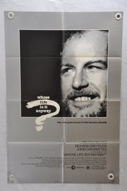 1981 Whose Life Is It Anyway? Original 1SH Movie Poster 27 x 41 Richard Dreyfuss   - TvMovieCards.com