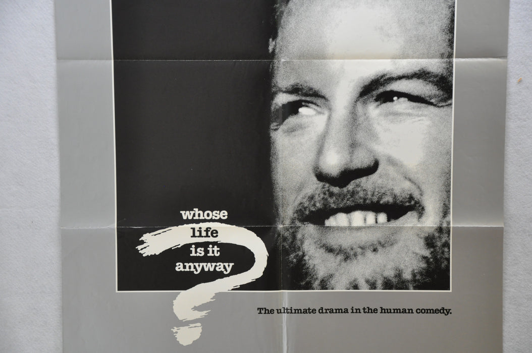 1981 Whose Life Is It Anyway? Original 1SH Movie Poster 27 x 41 Richard Dreyfuss   - TvMovieCards.com