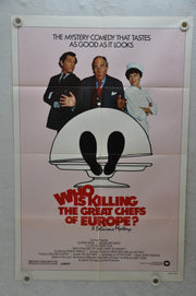 1978 Who is Killing The Great Chefs of Europe? Original 1SH Movie Poster 27 x 41   - TvMovieCards.com