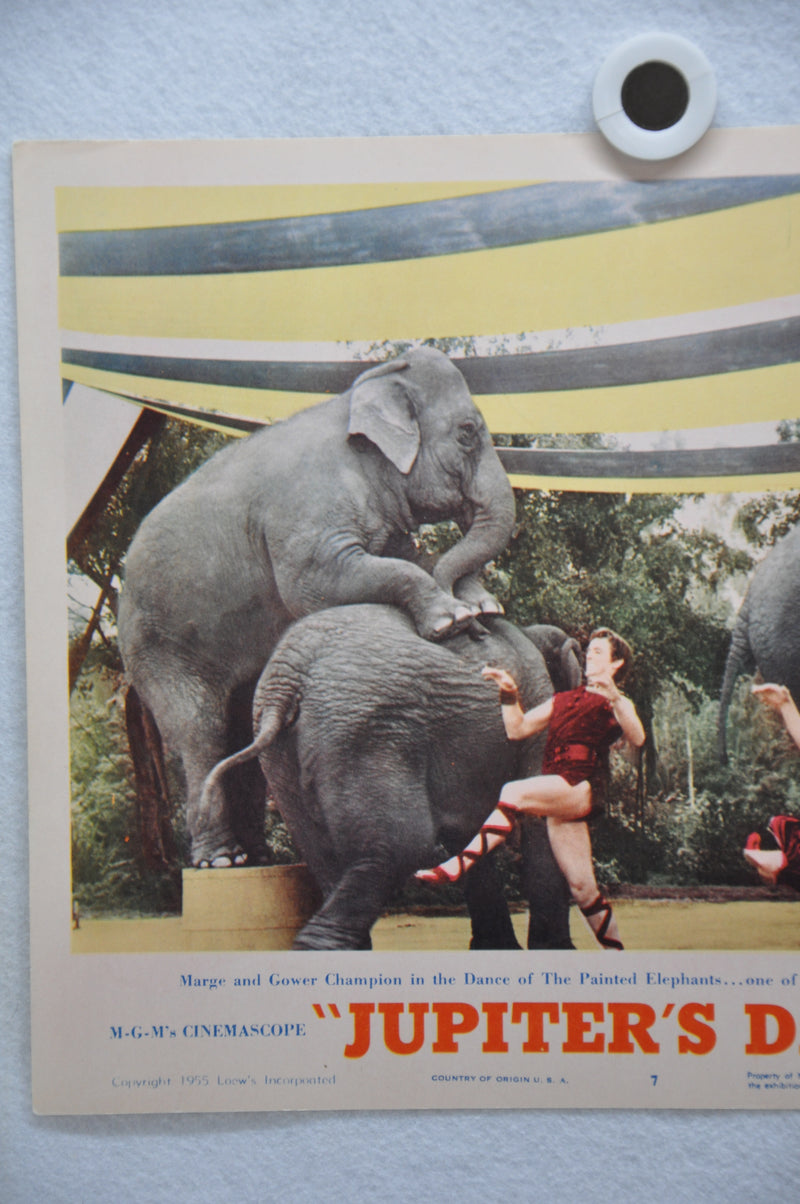 Jupiter's Darling Lobby Card #7 Movie Poster Esther Williams, Howard Keel   - TvMovieCards.com