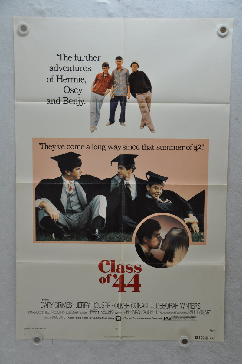 1973 Class of '44 Original 1SH Movie Poster 27 x 41 Gary Grimes, Jerry Houser   - TvMovieCards.com