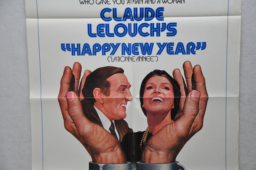 1973 Happy New Year Original 1SH Movie Poster 27 x 41 Lino Ventura Fabian   - TvMovieCards.com