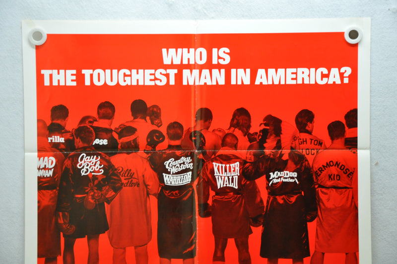 1983 Tough Enough Original 1SH Movie Poster 27 x 41 Dennis Quaid Carlene Watkins   - TvMovieCards.com