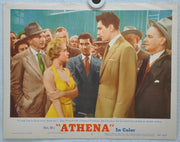 Athena Lobby Card #2 Movie Poster Jane Powell, Debbie Reynolds, Virginia Gibson   - TvMovieCards.com