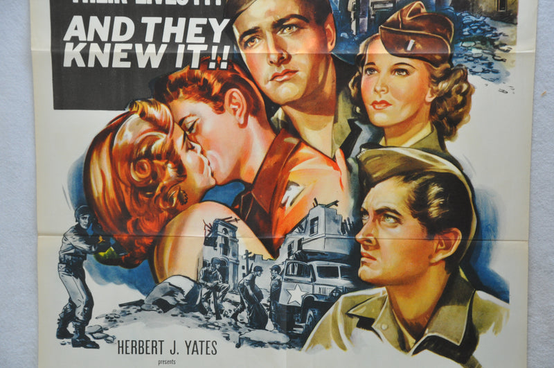 1952 Thunderbirds Original 1SH Movie Poster John Derek, John Drew Barrymore   - TvMovieCards.com