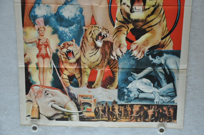 1956 Circus Girl Original 1SH Movie Poster Kristina Söderbaum Willy Birgel   - TvMovieCards.com
