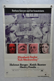1973 Ash Wednesday Original 1SH Movie Poster 27 x 41 Elizabeth Taylor   - TvMovieCards.com