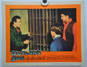 Outlaw's Son Lobby Card #5 Movie Poster Dane Clark, Ben Cooper, Lori Nelson   - TvMovieCards.com